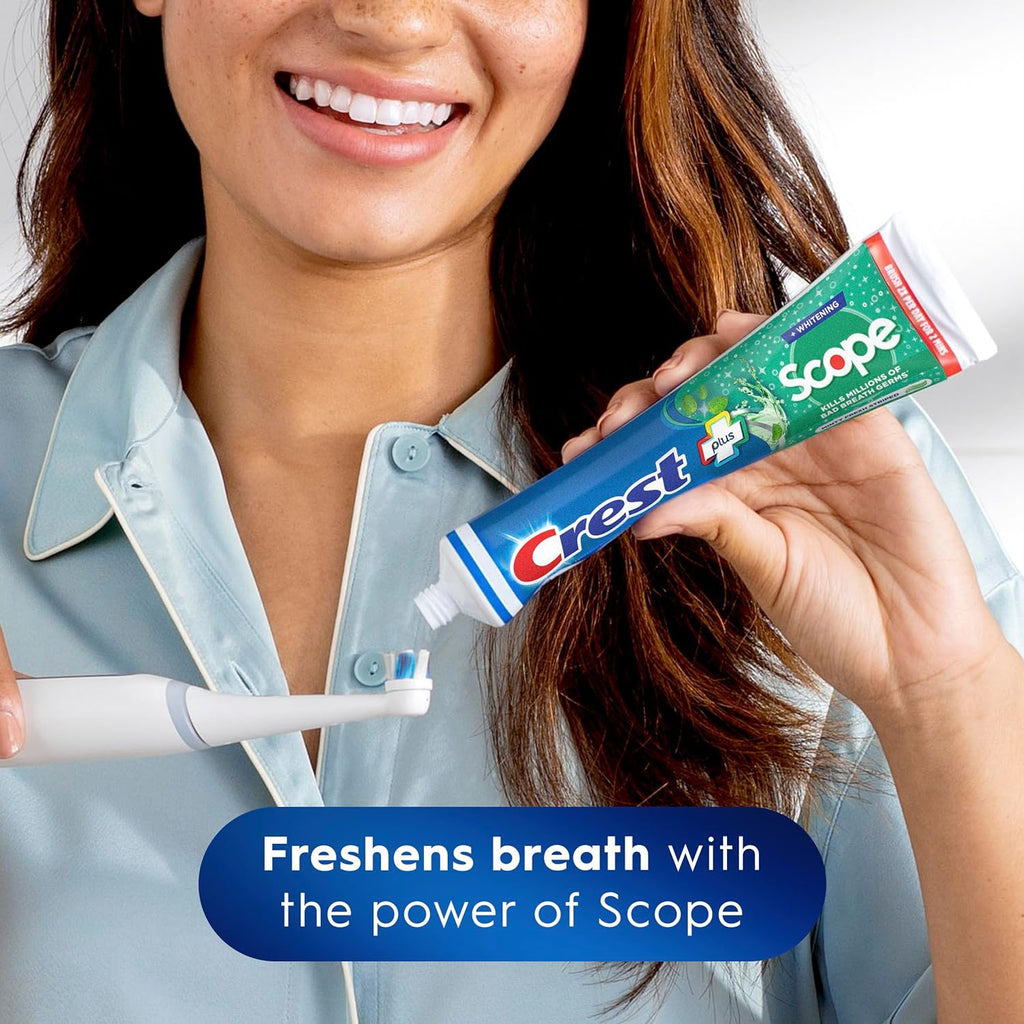 Crest Crest Whitening Plus Scope Toothpaste, Minty Fresh, 50ML - image 2
