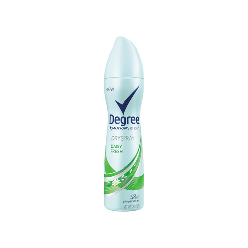 Degree DEGREE LADIES BODY SPRAY DAISY FRESH SCENT 107G 48 HOUR PROTECTION MADE IN CANADA