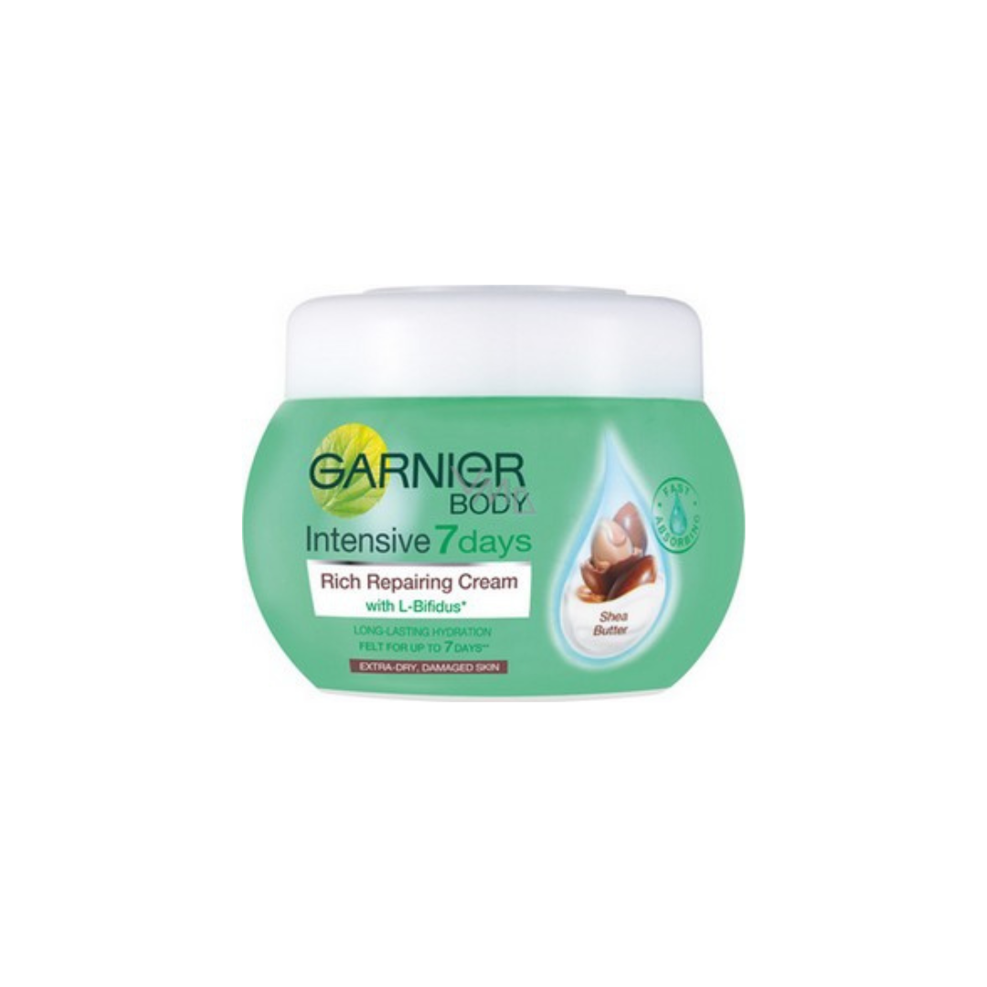Garnier GARNIER RICH REPAIRING CREAM WITH L - BIFIDUS FOR EXTRA DRY TO DAMAGED HAIR 300ML WITH SHEA BUTTER HAIR MASK