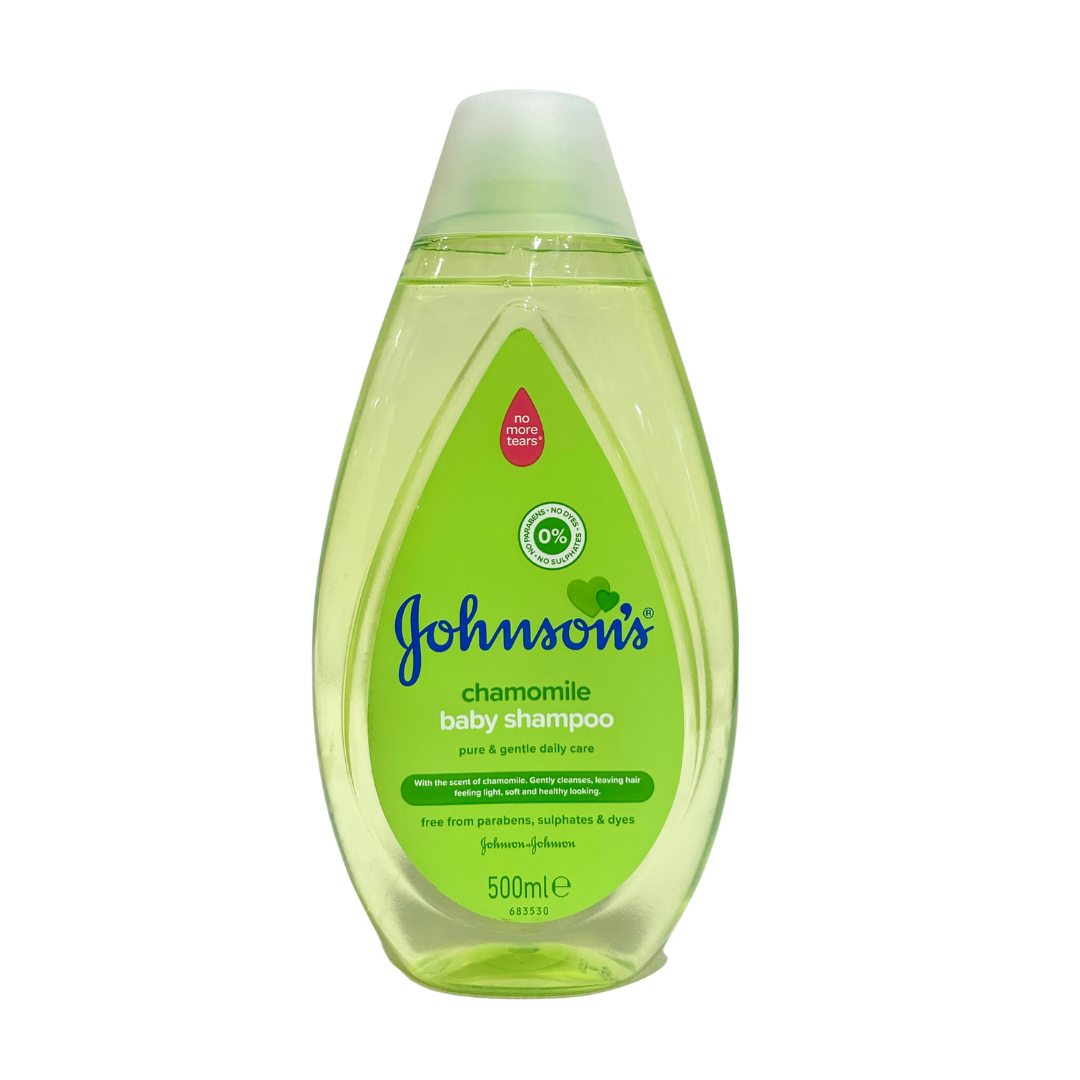 Johnson's JOHNSON & JOHNSON BABY SHAMPOO CHAMOMILE PURE & GENTLE DAILY CARE 500ML