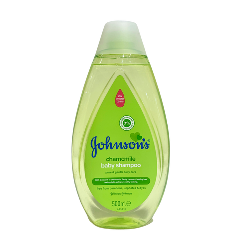 Johnson's JOHNSON & JOHNSON BABY SHAMPOO CHAMOMILE PURE & GENTLE DAILY CARE 500ML