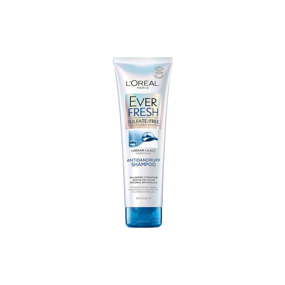 L'Oréal LOREAL EVER FRESH INDIAN LILAC BALANCING SHAMPOO RENEWING HYDRATION GENTLE ON COLOR NATURAL BOTANICALS 250ML