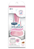 Schick SCHICK INTUITION ADVANCED MOISTURE SHEA BUTTER 4 BLADE ( LATHER & SHAVE IN ONE STEP)...