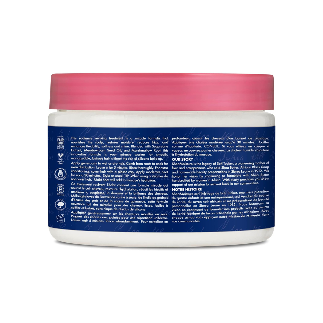 SheaMoisture SheaMoisture Silicone-Free Miracle Masque Hair Treatment for all hair types Sugarcane... - image 2