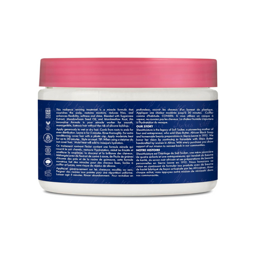 SheaMoisture SheaMoisture Silicone-Free Miracle Masque Hair Treatment for all hair types Sugarcane... - image 2
