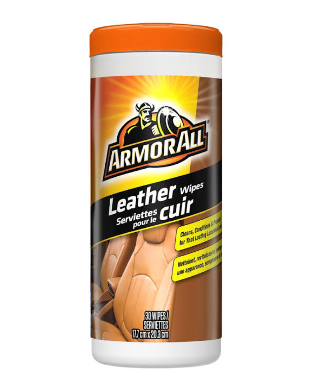 Armor All ARMOR ALL LEATHER WIPES 30CT