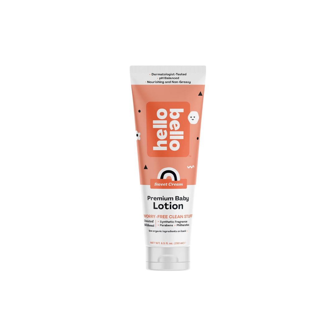 Hello Bello HELLO BELLO SOFT SWEET CREAM PREMIUM BABY LOTION 250ML WORRY FREE CLEAN STUFF...