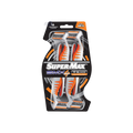 Super SUPER MAX 4 PACK BLADES FOR MEN DISPOSIBLE RAZORS 4 PACK MEN