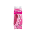 Super-Z SUPER-Z TWIN BLADE DISPOSIBLE RAZOR 10 PACK FOR WOMEN(PINK)