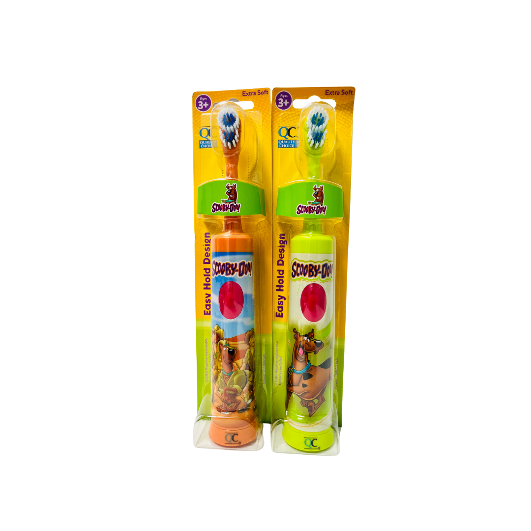 Scooby SCOOBY DOO KIDS BATTERY OPERATED SPIN BRUSHES EXTRA SOFT AGES 3+ (1PC)