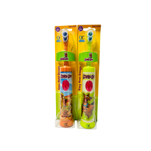 Scooby SCOOBY DOO KIDS BATTERY OPERATED SPIN BRUSHES EXTRA SOFT AGES 3+ (1PC)