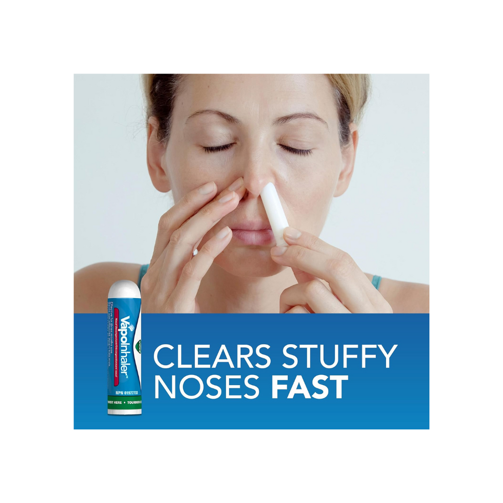 Vicks Vicks Vapoinhaler Nasal Decongestant, 0.20 mL, Soothing Vicks Vapours - image 2