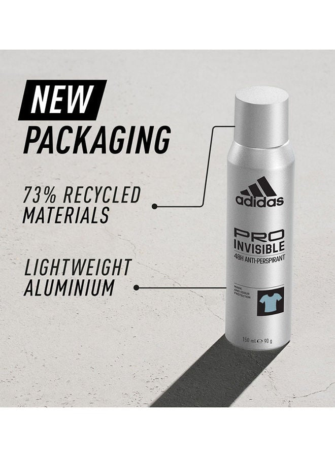 Adidas Pro Invisible Deodorant Body Spray 150mL