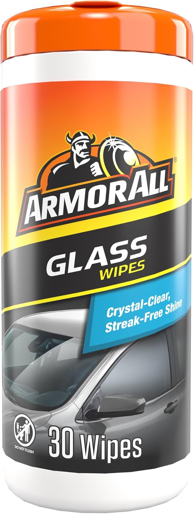 ARMOR ALL GLASS CLEANER WIPES 30 SHEETS