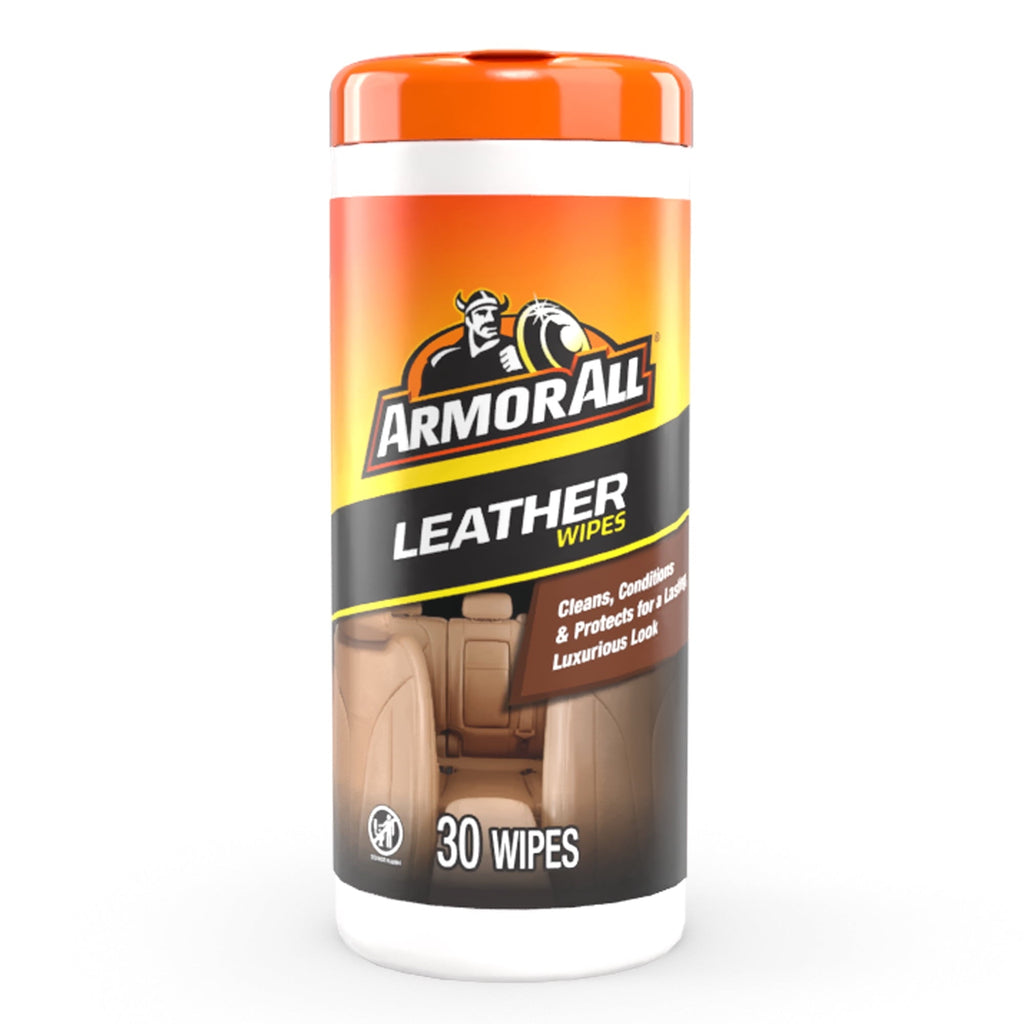ARMOR ALL LEATHER WIPES 30CT