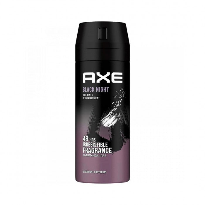 AXE BODY SPRAY MEN BLACK NIGHT FOR MEN 150ML