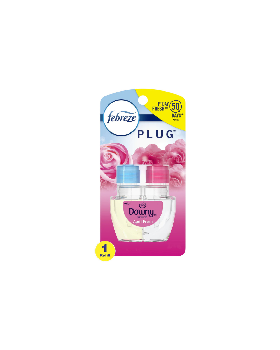 Febreze Febreze Odor-Fighting Plug Air Freshener Refill Downy (23.6 mL)