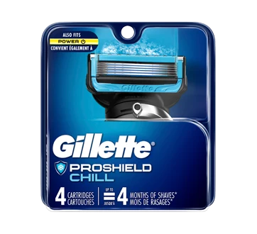 Gillette Gillette ProShield Chill Men's Razor Blades Refills, 4pack