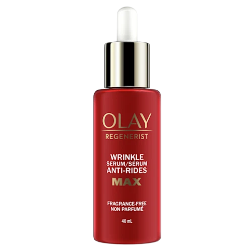 Olay Regenerist MAX Wrinkle Serum with Vitamin B3 and peptides 40 mL official product image