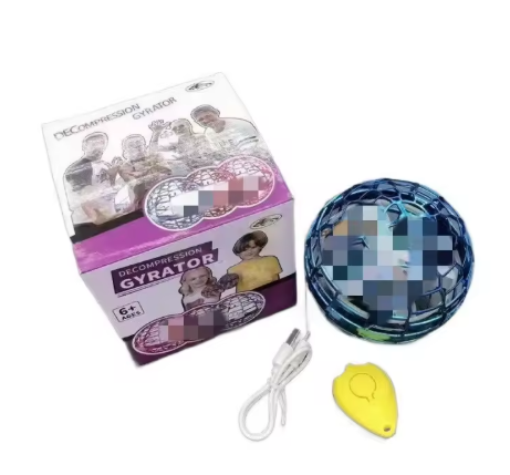 Flying Orb Ball Toys Soaring Hover Fidget Hand Controlled Mini Drone Cosmic Globe Spinning Kids Adults Outdoor Fly Toy Birthday Gift Cool Stuff for Boys Girls 6+ Year Old by Tikduck
